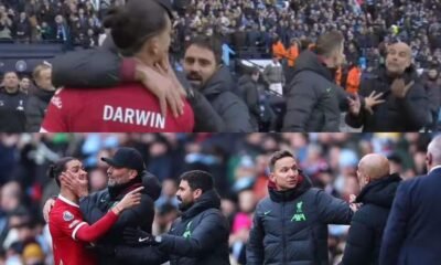 Reason why Liverpool player Darwin Nunez was held back by Jurgen Klopp from angryily attacking Pep Guardiola after the final whistle during the match