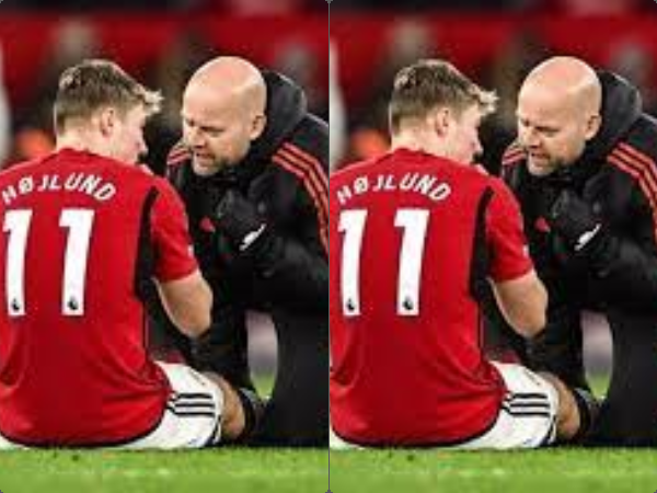 Man Utd star Rasmus Hojlund's action immediately after coming off injured speaks volumes