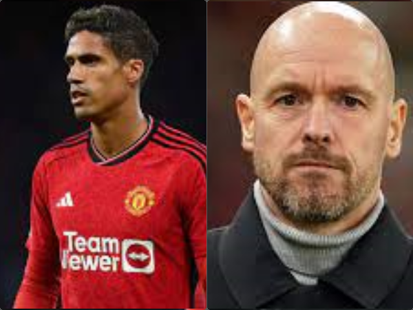 Raphael Varane naming two clubs he'd leave Man Utd for sparks unlikely Erik ten Hag reply