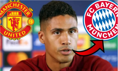 What is the reason behind your decision to depart from Manchester United? Finally revealing startling reasons for his desire to leave Manchester United for Bayern Munich, Raphael Varane