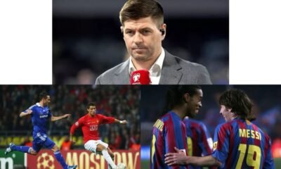 How Three (3) Legend Ronaldinho, Gary Lineker, Steven Gerrard feel about Lionel Messi vs. Cristiano Ronaldo as Steven Gerrard changes his mind