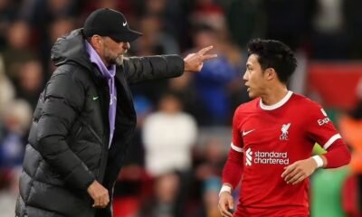 Twelve Liverpool players might not be able to play in Wednesday's FA Cup match against Southampton. Wataru Endo, a star player for Liverpool, is said to be close to being ready for Saturday's Premier League game at Nottingham Forest. This is great news for Jurgen Klopp. After the Reds beat Chelsea in the Carabao Cup final on Sunday, Endo was seen leaving Wembley on crutches. Liverpool was missing 10 players for the Carabao Cup final, which shows how well they did against Chelsea. After the game, Endo was seen leaving on crutches, and Ryan Gravenberch was taken off on a bed in the first half. For Liverpool, seeing pictures of Endo needing help to leave the stadium would have been scary. Because of the injury to the Japanese player, up to 13 players could not play in Wednesday's FA Cup match against Southampton. Endo was amazing in the middle of Liverpool's defense against Chelsea. Klopp called the 31-year-old a "machine," and he thinks the former Stuttgart star will be able to play at the highest level well into his 30s. Wataru might look 30 or 31 on his passport, but he's not. I'm pretty sure he'll sign another long-term deal with Liverpool in three or four years." Klopp said on Sunday, "He's a machine." "In terms of football, he is outstanding." His brain for defense is great. He lets us do many things without his rules. Yes, great progress. Really helpful, really helpful." Klopp has since said that he wasn't upset about missing out on a few high-profile targets because it meant Liverpool could get the little-known Endo for about £15 million. The 56-year-old said on Tuesday, "Man, we were lucky this summer. We had a few strange things happen in the transfer market." "We didn't know at the time, and I'm glad things turned out that way." It's clear that we knew other central defensive midfielders don't want to join Liverpool. As you can see, we found Endo after all that. Liverpool's young players will likely be used by Klopp against Southampton. Towards the end of Liverpool's win over Chelsea, the manager called on players from the youth team to give the team some fresh legs. They might get another chance to show what they can do because Klopp wants to rest his key players to keep them from getting hurt.