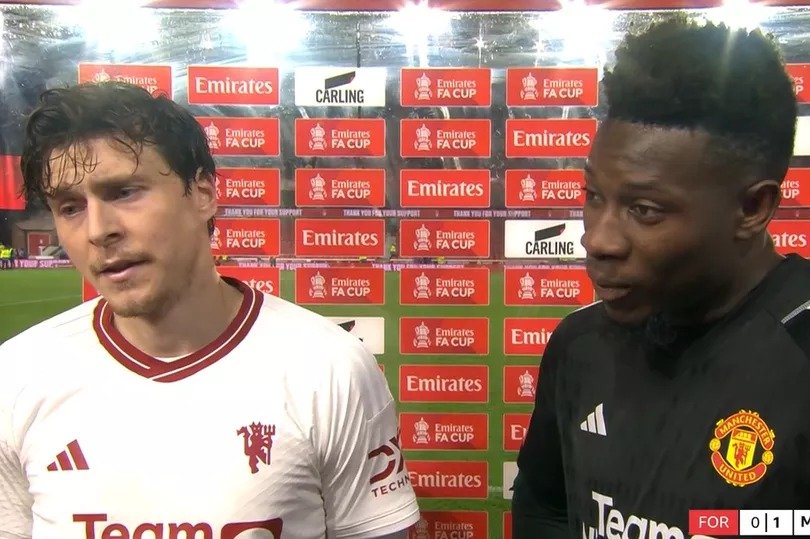 Both Victor Lindelof and Andre Onana are in agreement over a 'smart' Manchester United player following the club's FA Cup victory