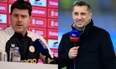 'Billion-pound bottle jobs" - Manager of Chelsea Mauricio Pochettino breaks silence and fires back on Gary Neville statement Carabao Cup final between chelsea vs Liverpool win