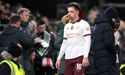 Reason why 28 years-old Midfielder Jack Grealish will miss the Manchester City vs Manchester United match