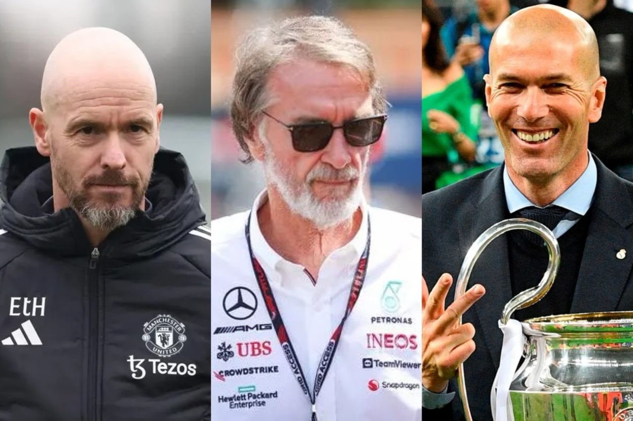 "I'll definitely be back at the bench. I would like to come back and coach" - Manchester United owners moves to 'SACK" Erik Ten Hag and replace him with Zinedine Zidane as two major changes evolve