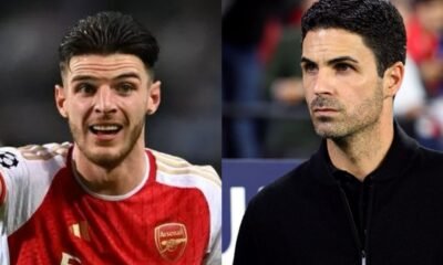 Arsenal 25-years-old Midfielder Declan Rice reveals the secret message Mikel Arteta had with him in private conversation two weeks ago and it's shocking fans