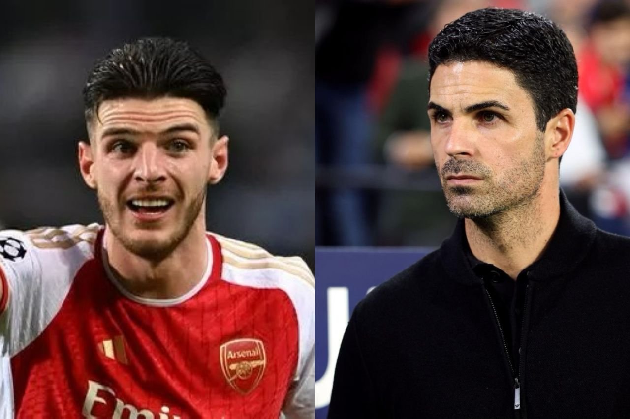 Arsenal 25-years-old Midfielder Declan Rice reveals the secret message Mikel Arteta had with him in private conversation two weeks ago and it's shocking fans