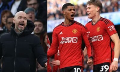 Erik ten Hag bursts out in anger over Marcus Rashford's choice, and Manchester United is defeated by Manchester City