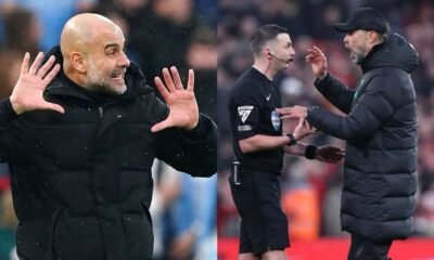 Manchester City coach Pep Guardiola fires a message to Liverpool FC and Arsenal after Man City draw last night (1-1)