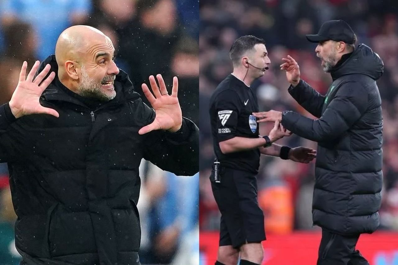 Manchester City coach Pep Guardiola fires a message to Liverpool FC and Arsenal after Man City draw last night (1-1)