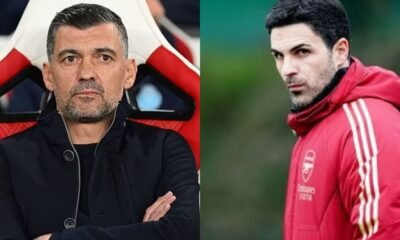 Despite the allegations that he insulted the family of Porto manager Sergio Conceicao, Arsenal coach Mikel Arteta, who is 41 years old, has broken his silence and responded to the allegations