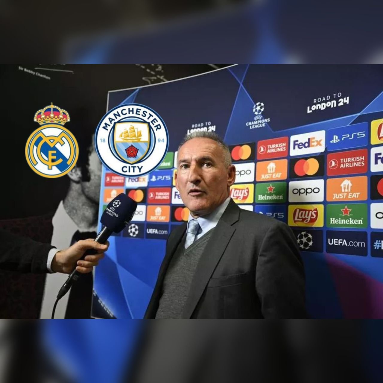 Manchester City sporting director Txiki Begiristain reveals the outcome of Champions League match between Real Madrid vs Man City - who to win