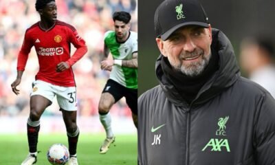 What transpired between Jurgen Klopp and 18-year-old Midfielder Kobbie Mainoo during Man United FA CUP Win vs Liverpool