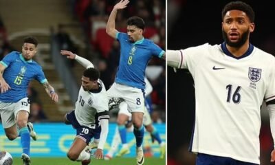 Reason why Liverpool defender Joe Gomez break silence and blast Brazil's ill-discipline against England during the friendlies match