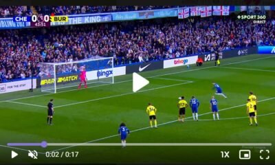 Watch Goal Video: Chelsea 1-0 Burnley - Cole Palmer scores a stylish penalty kick