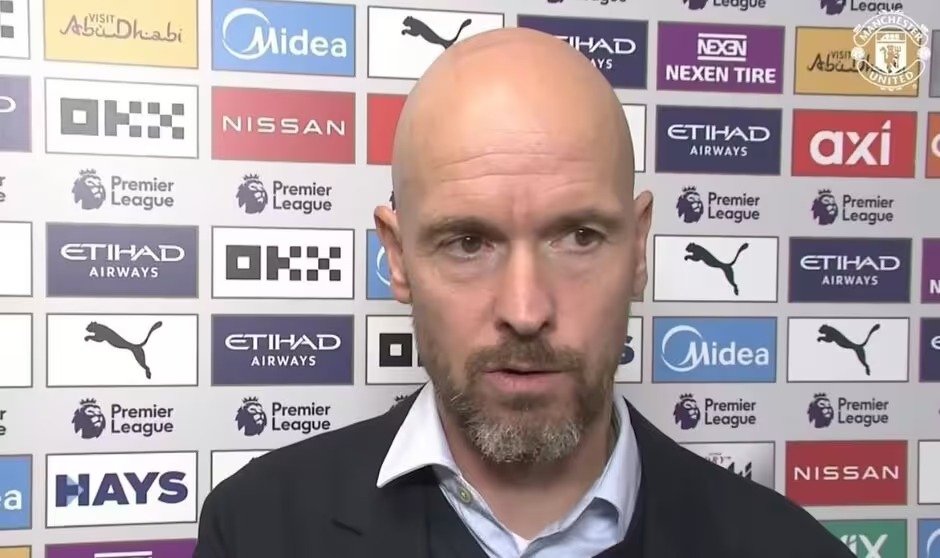 Eik Ten Hag criticizes a'reckless' tackle, prompting Manchester United to incur two more injuries in their loss to Manchester City