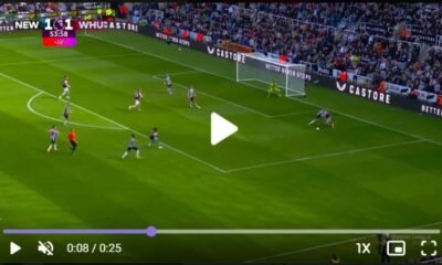 (VIDEO) Newcastle 1 - [2] West Ham (45'+10) - KUDUS SCORES A MIND BLOWING GOAL