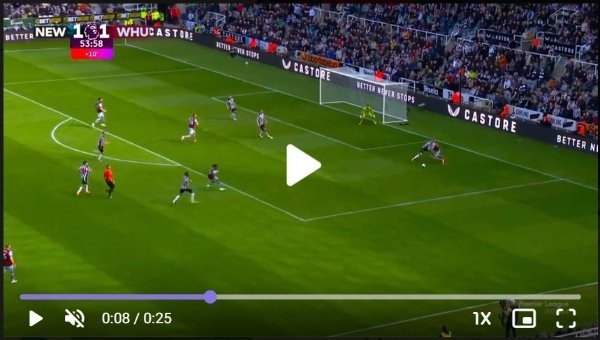 (VIDEO) Newcastle 1 - [2] West Ham (45'+10) - KUDUS SCORES A MIND BLOWING GOAL