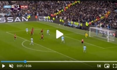 Video: Manchester City 2-1 Manchester United - Once again, Foden has done it, and the Etihad Stadium is in a frenzy. Wow, what a tremendous finish into the bottom right corner!