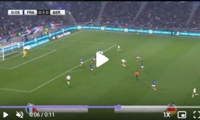 What a goal (VIDEO) France 0-1 Germany - FLORIAN WIRTZ scores an awesome goal outside the box