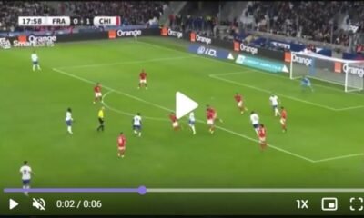 What an incredible goal (VIDEO) France 1-1 Chile - FOFANA scores