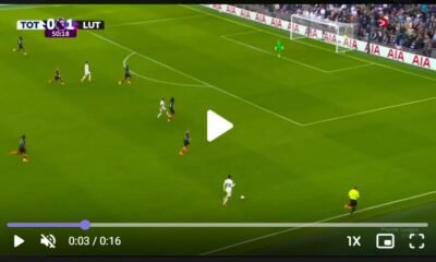 Watch Goal Video: Tottenham 1-1 Luton - Issa Kabore scores an own goal