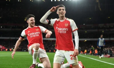 The main secret reason behind Arsenal player shocking Kai Havertz’s goal celebration during Arsenal F.C vs Chelsea match