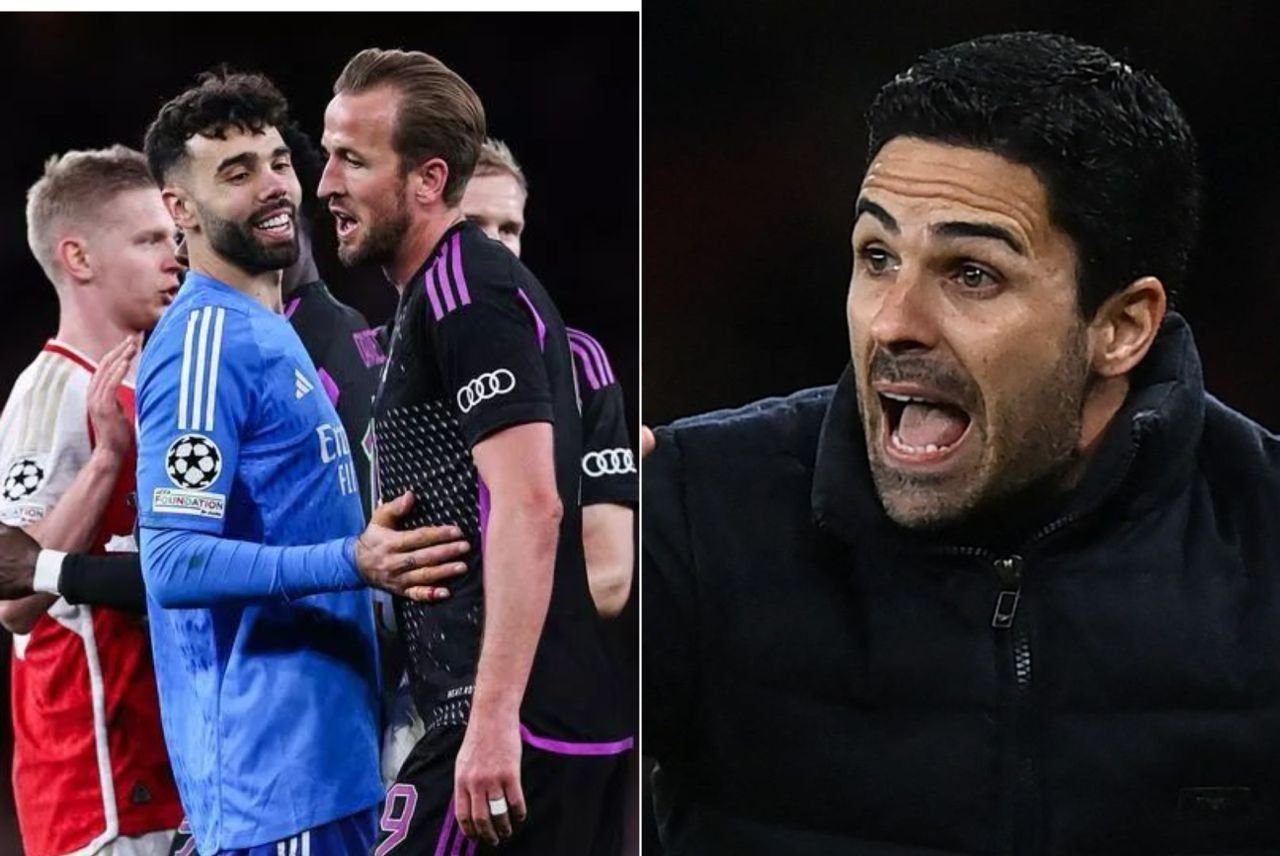 The main reason why Arsenal coach Mikel Arteta shouted at his 28-year-old goalkeeper David Raya during Arsenal vs Bayern Munich UCL match