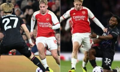 Hidden reason Reason why Mikel Arteta allowed Emile Smith Rowe to start the match during Arsenal vs Luton Town clash (2-0)