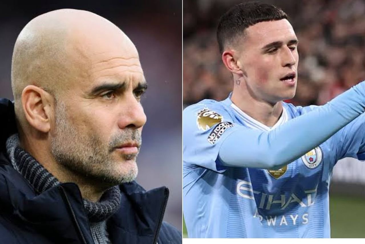 Manchester City coach Pep Guardiola reveals the reason why Phil Foden did not start the match during Crystal Palace vs Manchester City (2-4)