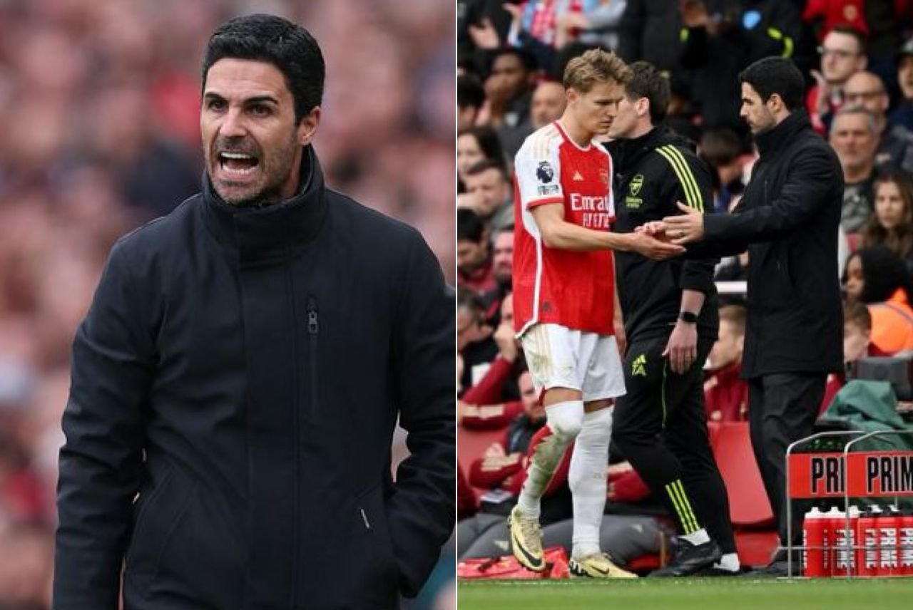 The hidden reason Arsenal coach Mikel Arteta shouted at Oleksandr Zinchenko during Arsenal vs Aston Villa match (0-2) after digracful defeat