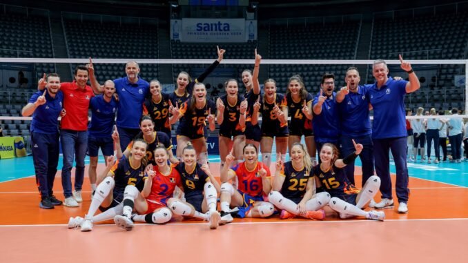 15.06.2025., Zadar - Zlatna europska liga za zene - Rumunjska - Hrvatska