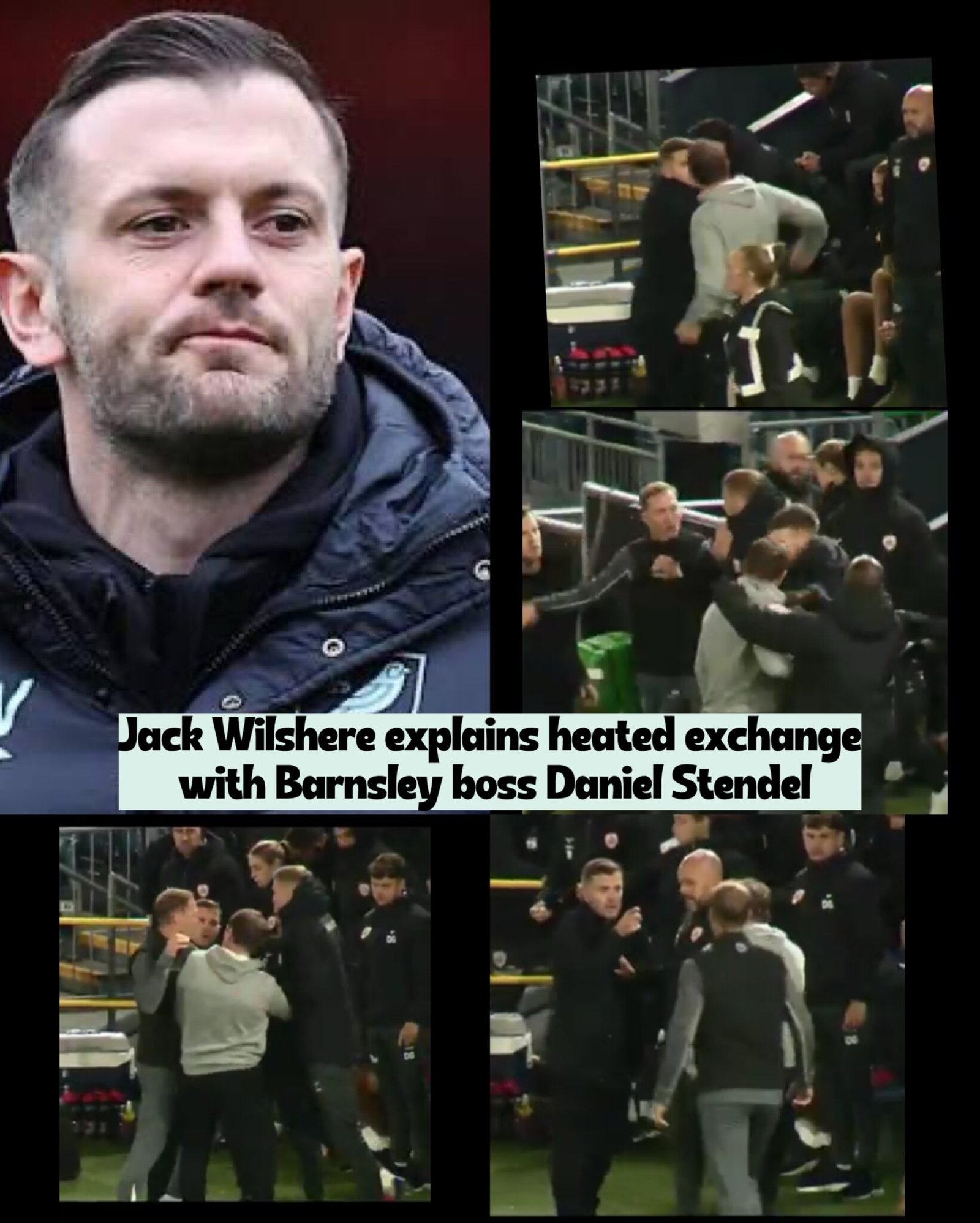 Jack Wilshere breaks silence on fiery Luton Town touchline incident ...
